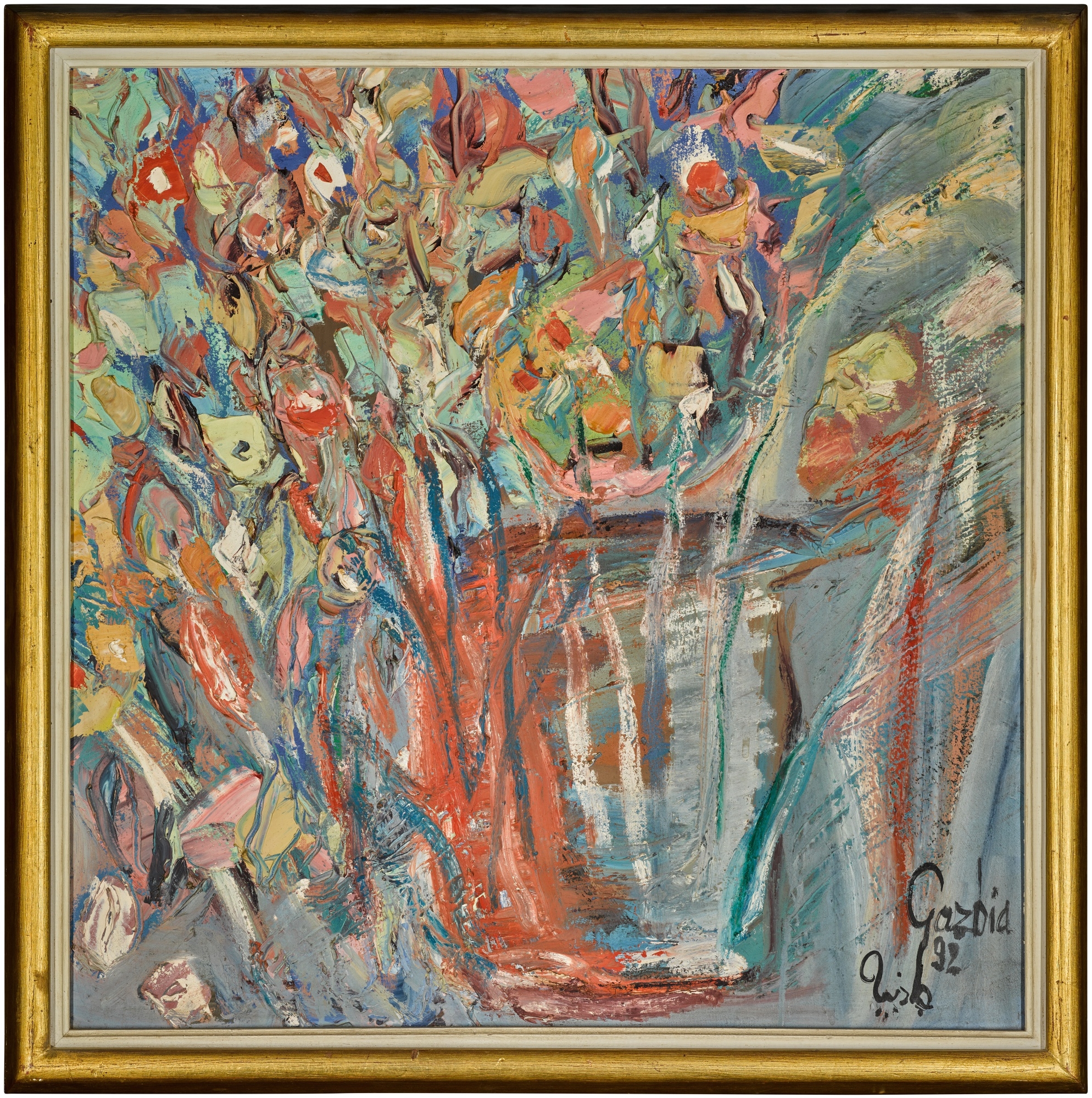 Artwork by Gazbia Sirry, Untitled, Made of oil on canvas