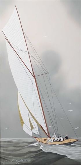 Leon Haffner | Signed and dated lower left | MutualArt