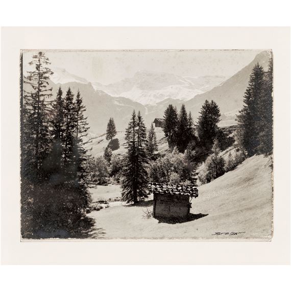 Grossstrubel und Steghorn von Adelboden by Emanuel Gyger