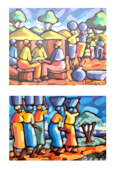 FIGURAL GROUPINGS by Phanuel Soza