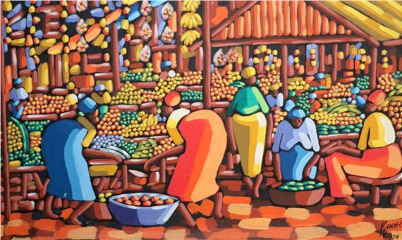 FRUIT SELLERS by Phanuel Soza