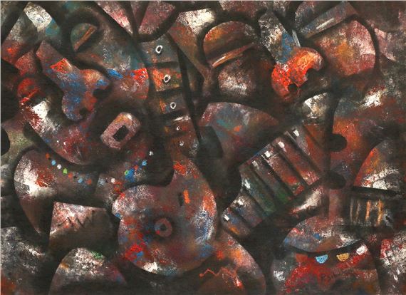 ABSTRACT FACES by Peter Sibeko