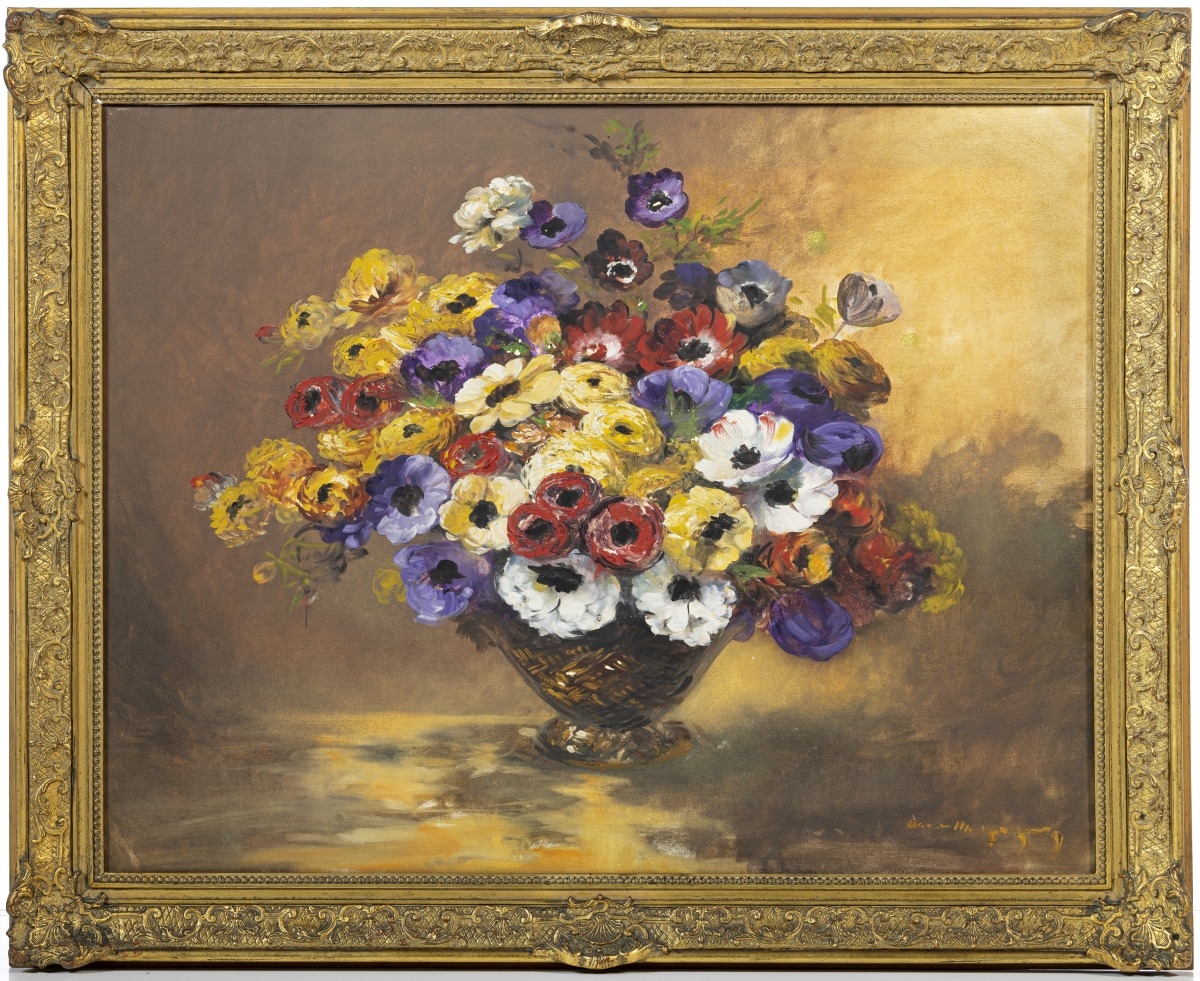 Artwork by Áttila Mendly De Vétyemy, "Natureza Morta", Made of Óleo sobre tela