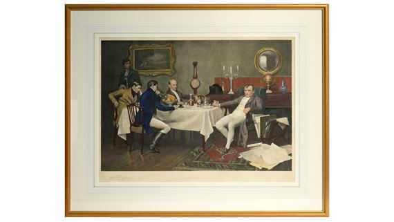 Harold H. Piffard | Portrait of Napoleon Bonaparte in His Dining Room ...