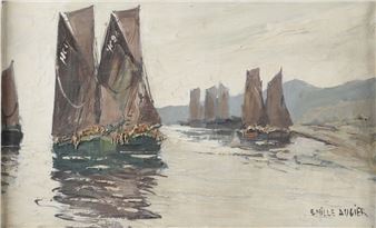 EMILLE AUGIER, French school XXth - Emile Augier