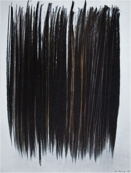 T1973-E44（ハンス アルトゥング）ギャラリー アートポスター Hans Hartung | TI973-E44 (A) (1973) | MutualArt