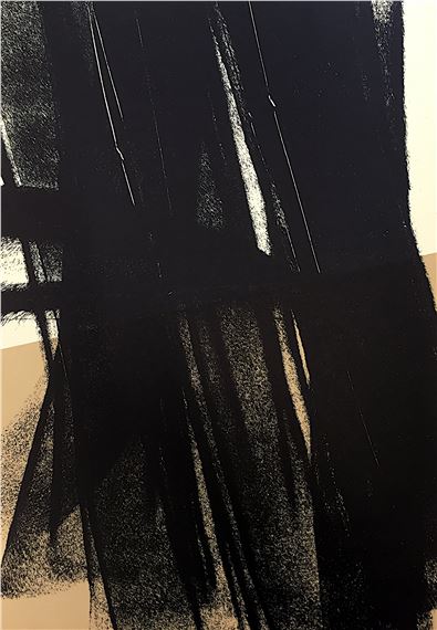 T1973-E44（ハンス アルトゥング）ギャラリー アートポスター Hans Hartung | TI973-E44 (A) (1973) | MutualArt