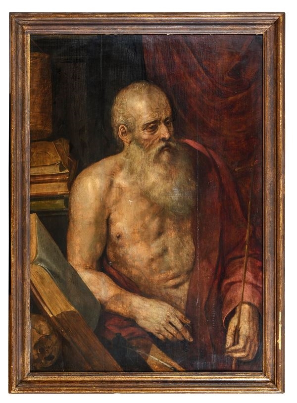 Fiammingo | TAVOLA SAN GIROLAMO DI PITTORE FIAMMINGO DEL CINQUECENTO ...