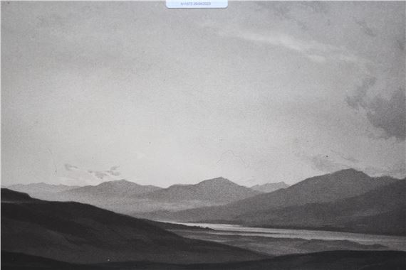 George Percival Gaskell | a mountainous lake scene | MutualArt