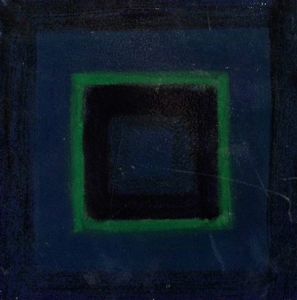 Artwork by Renée Amitaï, Homage to Albers, Made of Oil on wood