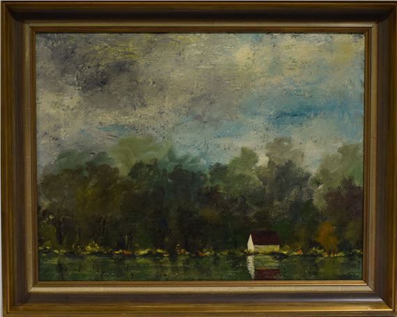 edges of the Yonne by Saint-alban