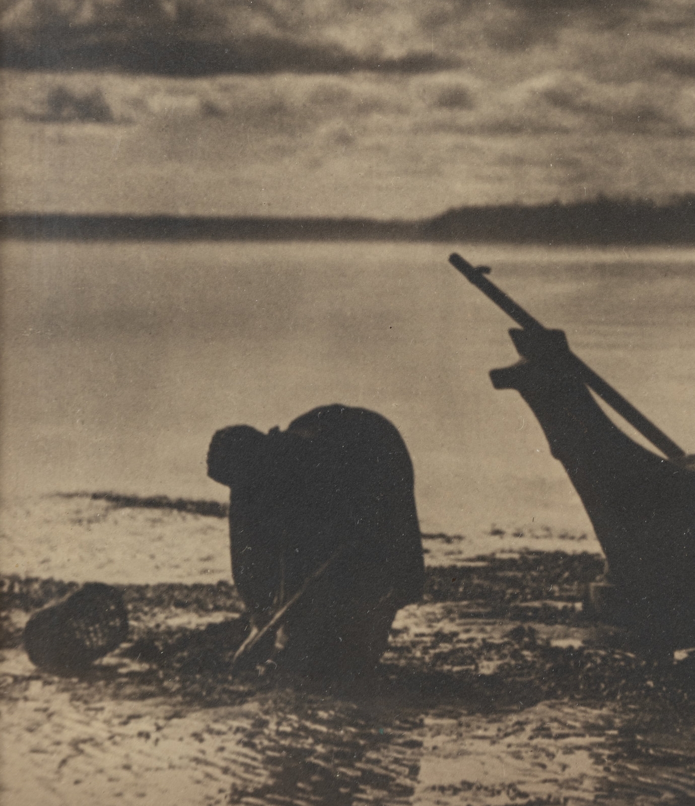 Edward S. Curtis The Clam Digger (1900) MutualArt