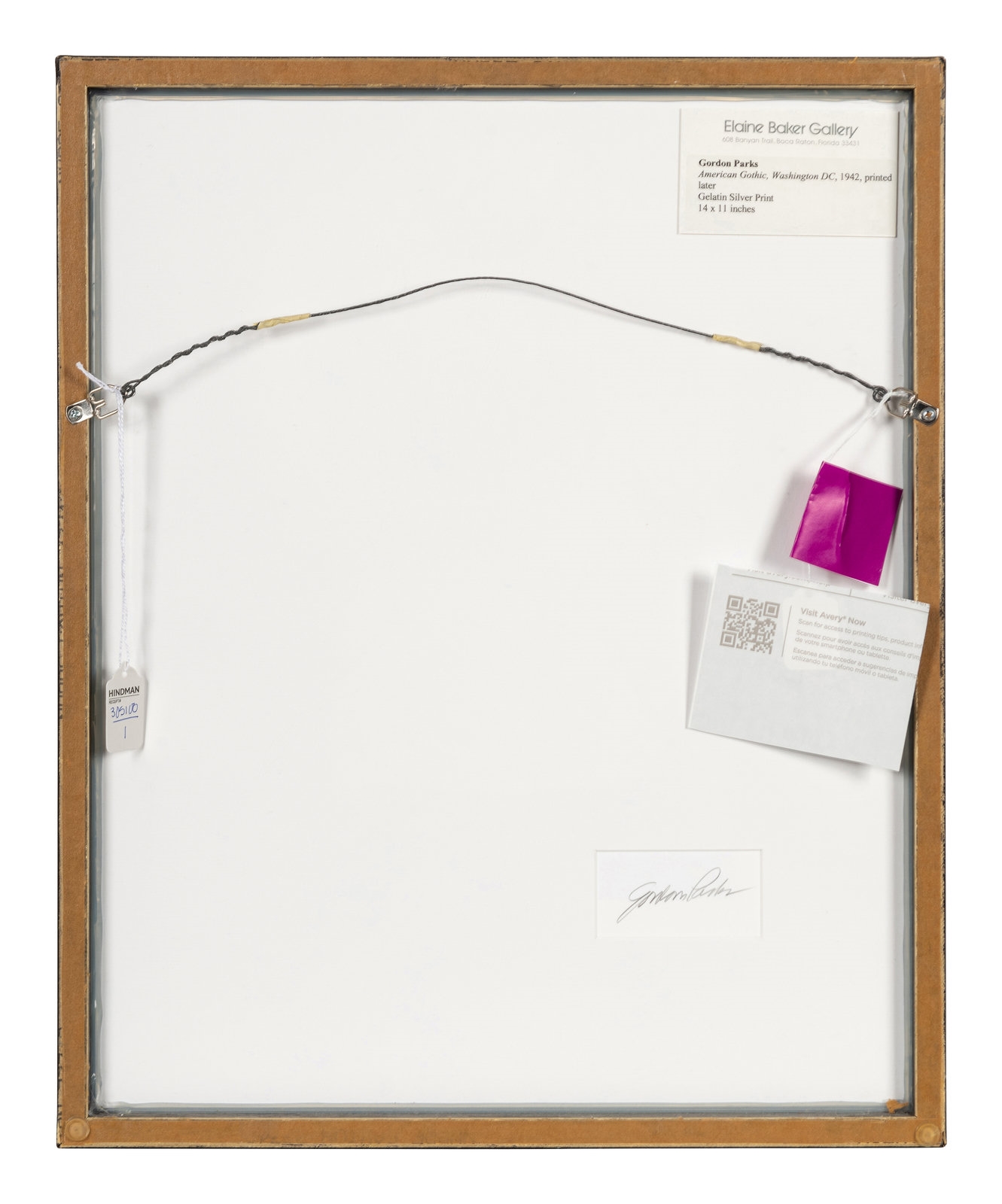 Artwork by Gordon Parks, American Gothic, Made of Gelatin silver print