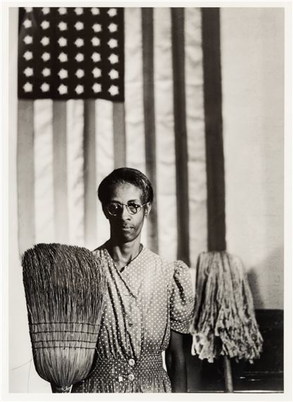 American Gothic by Gordon Parks, 1942