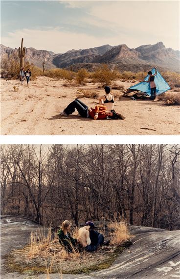 Painting Pictures; and Superstitious Mountain by Justine Kurland, 1999