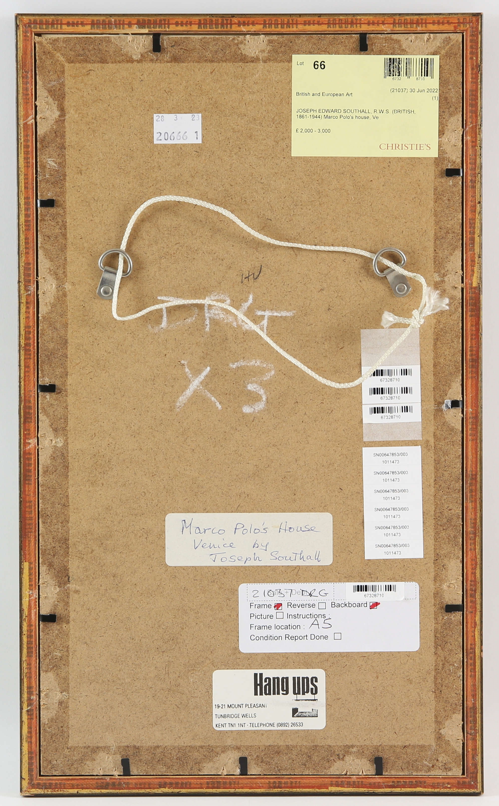 Artwork by Joseph Edward Southall, Joseph Edward Southall RWS, Made of watercolour on paper