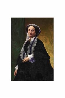 Ritratto di Donna Giulia Beccaria (madre di Alessandro Manzoni) - Michelangelo Grigoletti