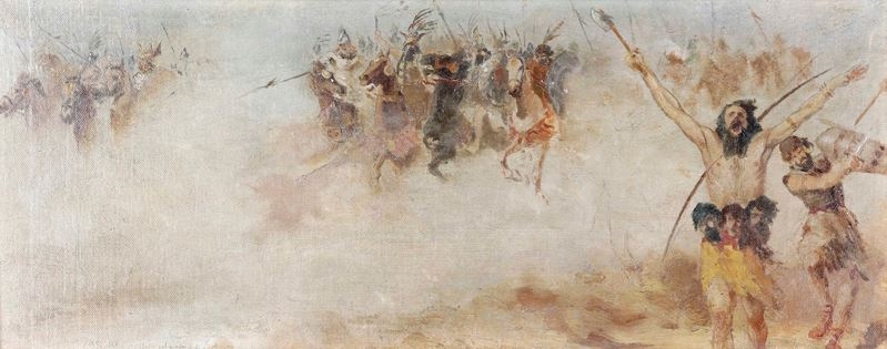 Artwork by Nicolò Barabino, Bozzetto