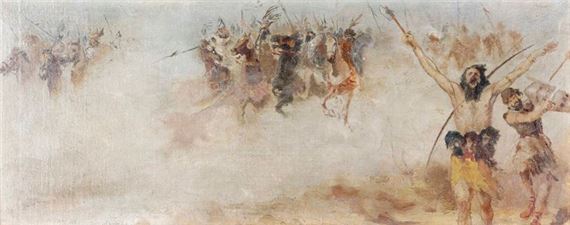 Bozzetto by Nicolò Barabino