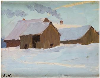 Warm evening - Anatoliy Ivanovich Kuvin