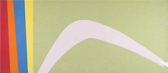 Flip by Jack Bush, dated August 1969