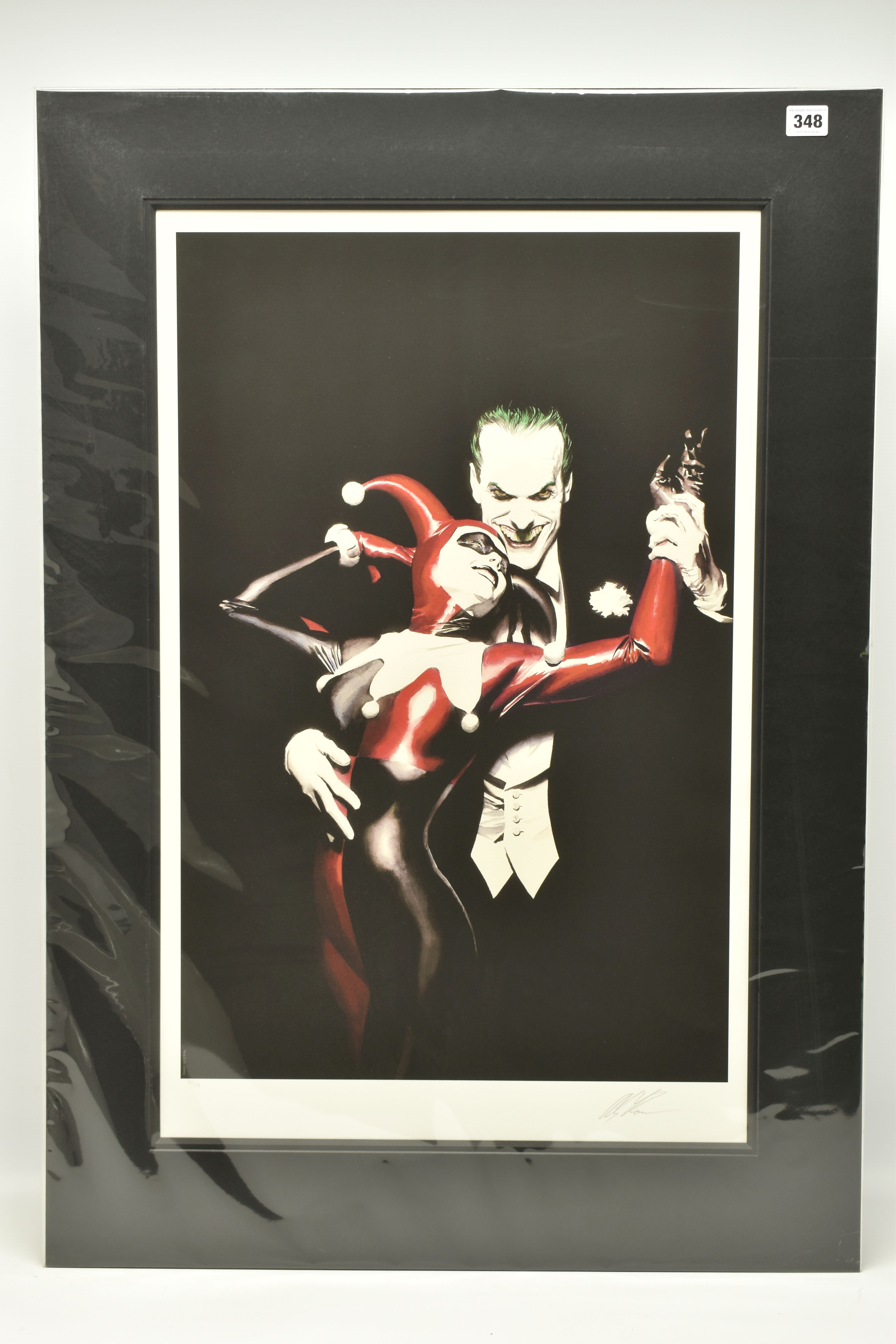 'TANGO WITH EVIL' the Clown Prince and Harley Quinn by Alex Ross