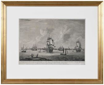 A View of Charles Town, the Capital of South Carolina, in North America - Thomas Mellis