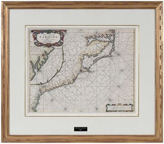 Caerte vande Cust Carolina - Jacobus Robijn