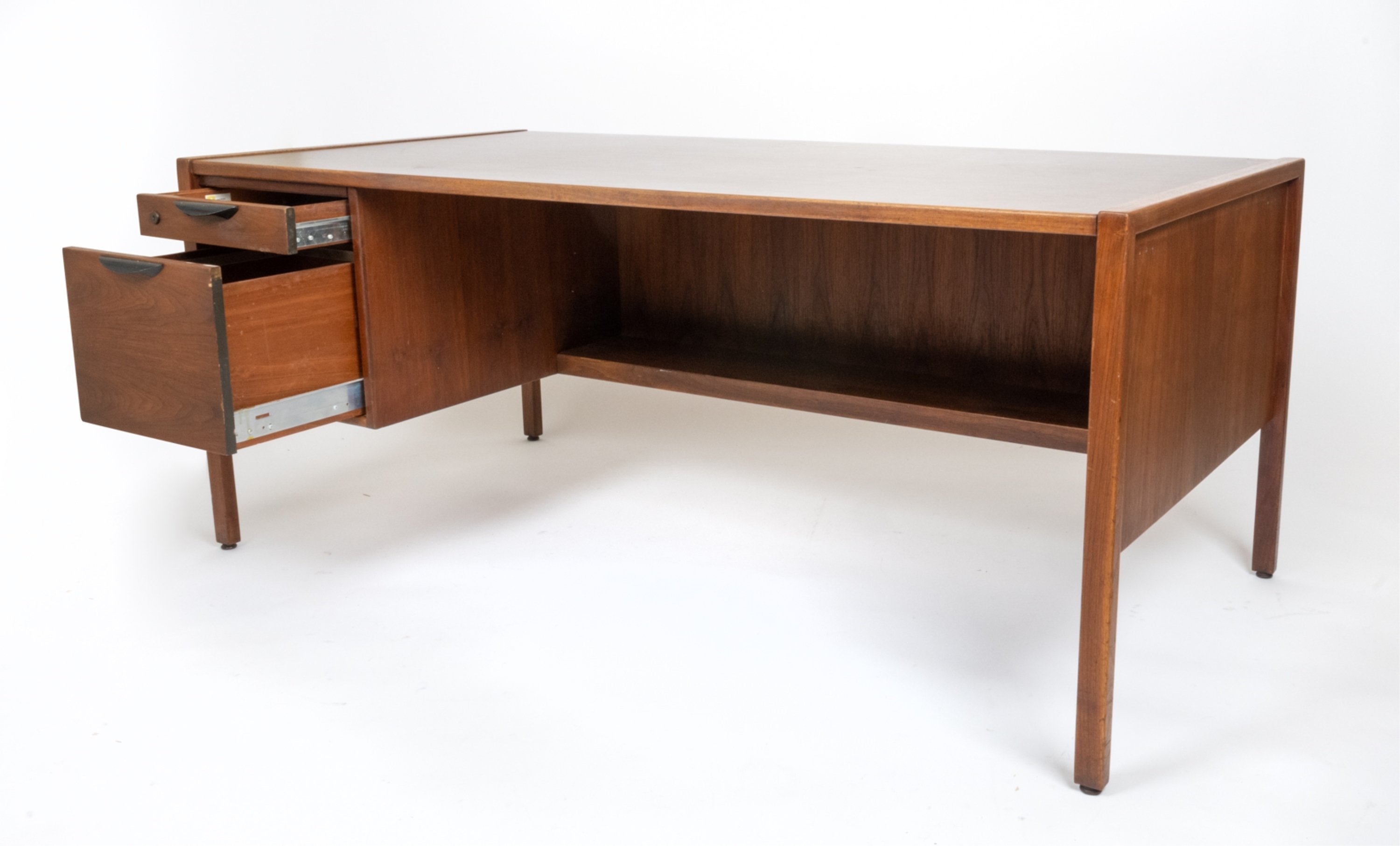 Jens Risom | JENS RISOM GROUP 9 WALNUT EXECUTIVE DESK | MutualArt
