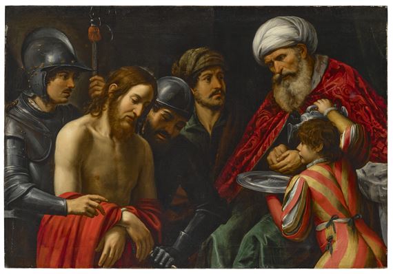 Christ before Pilate by Giuseppe Vermiglio