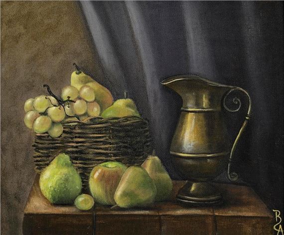 Still Life on Tabletop by Bernard Allison