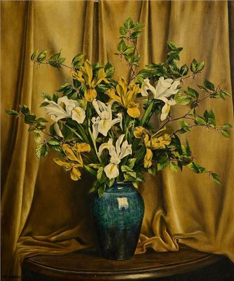 Still Life - Vase of Flowers by A.L. Grace