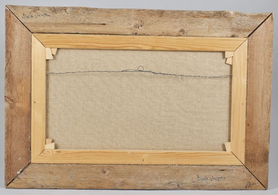 Artwork by Bertil Apelgren, Sweden. Signerad Apel, Made of Oil on canvas