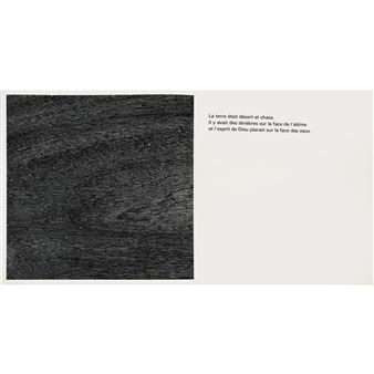 Au commencement Dieu créa les cieux et la terre - Adrian Frutiger