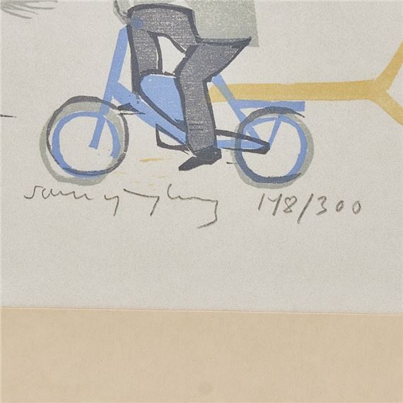 Sven Lidberg リトグラフ　スウェーデン画家 Sven Ljungberg | Sweden. Signed | MutualArt
