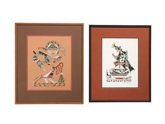 Pair of Paintings - Geraldine Gutierrez