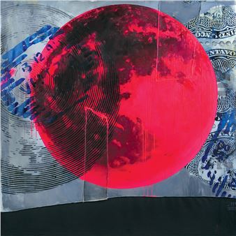 PINK MOON RISING. PERSONAL CORRESPONDENCE - Liudmyla Rashtanova