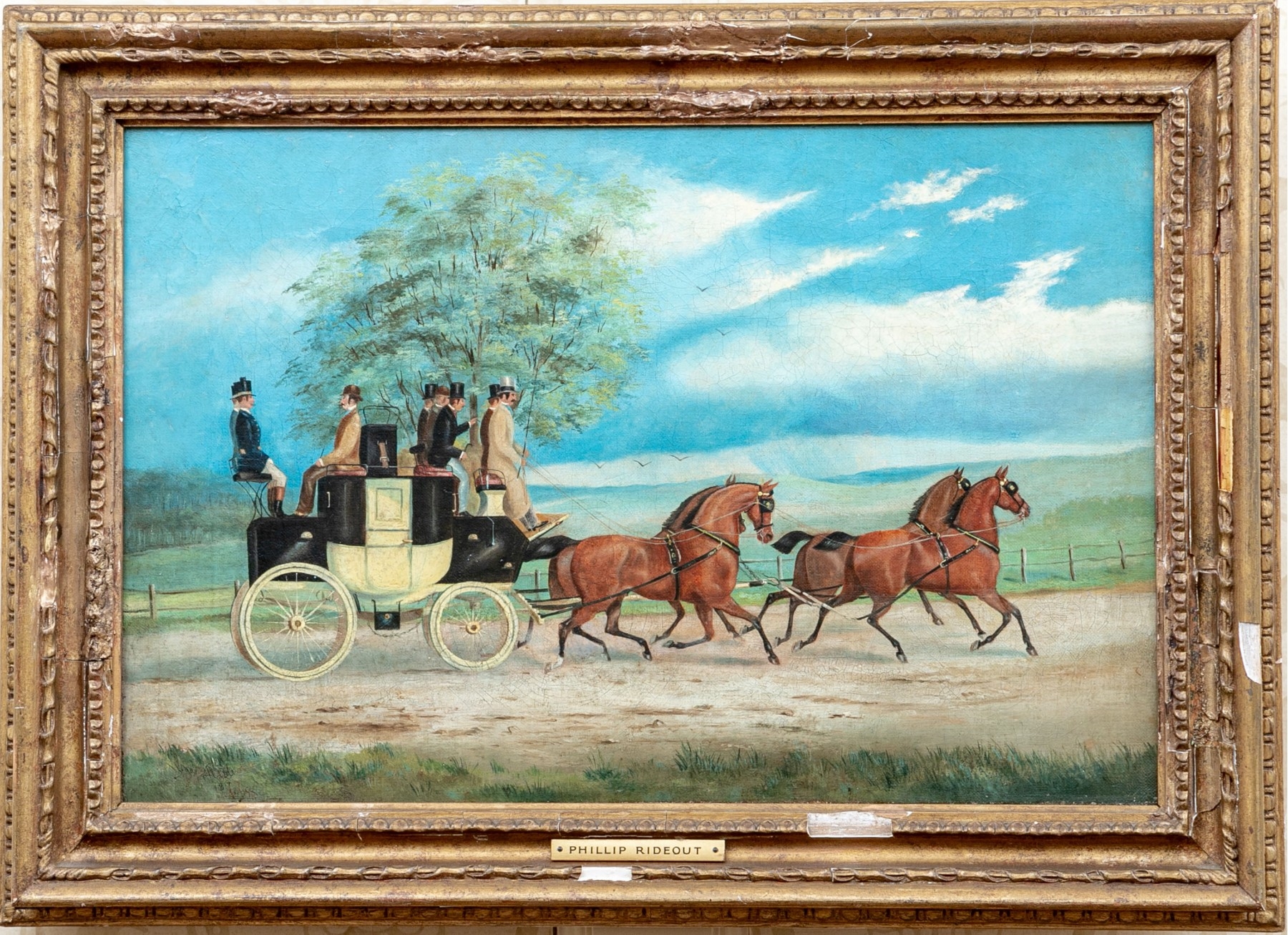 Philip H. Rideout | Coaching Scene | MutualArt