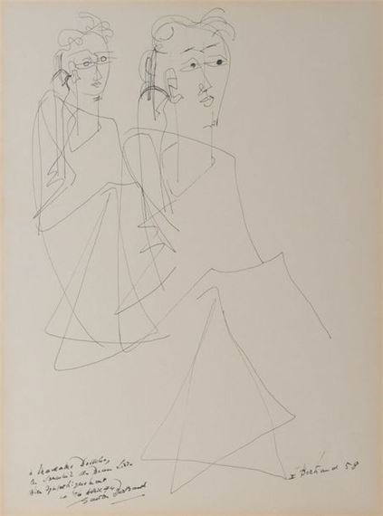 Portraits by Gaston Bertrand, 1958