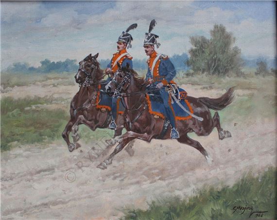 Ułani Księstwa Warszawskiego by Edward Mesjasz, 1986