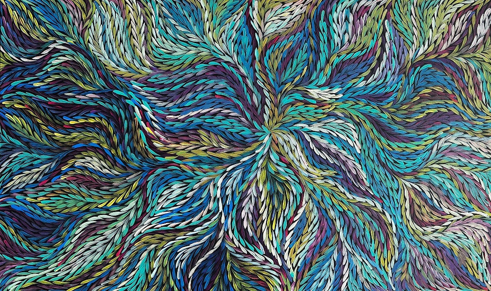 Rosemary Pitjarra Petyarre Bush Medicine Leaves (2020) MutualArt