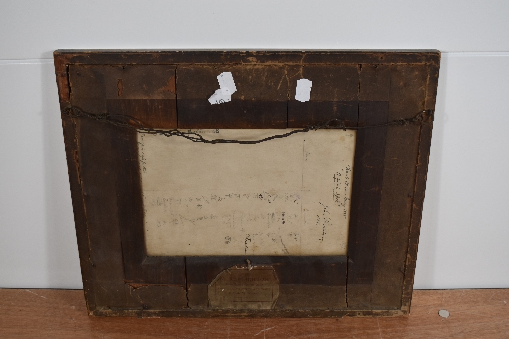 Artwork by John Pendlebury, A Quiet Spot, Made of watercolour