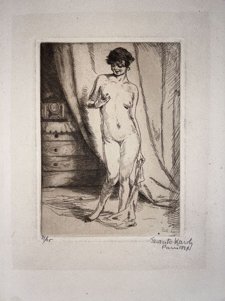 Artwork by Karoly Szanto, Szanto KAROLY (Hungary, Made of print