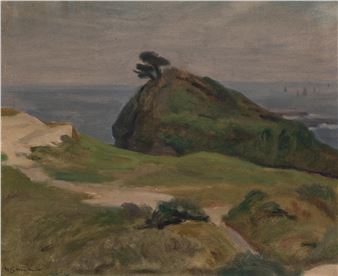 Coastal Landscape - Usaburō Mimino