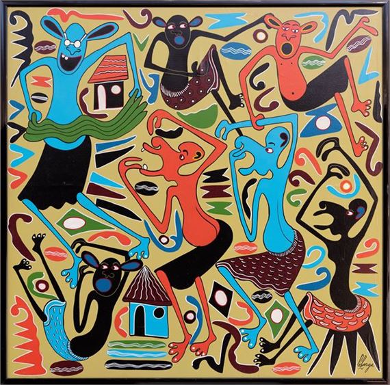 George Lilanga | without title | MutualArt