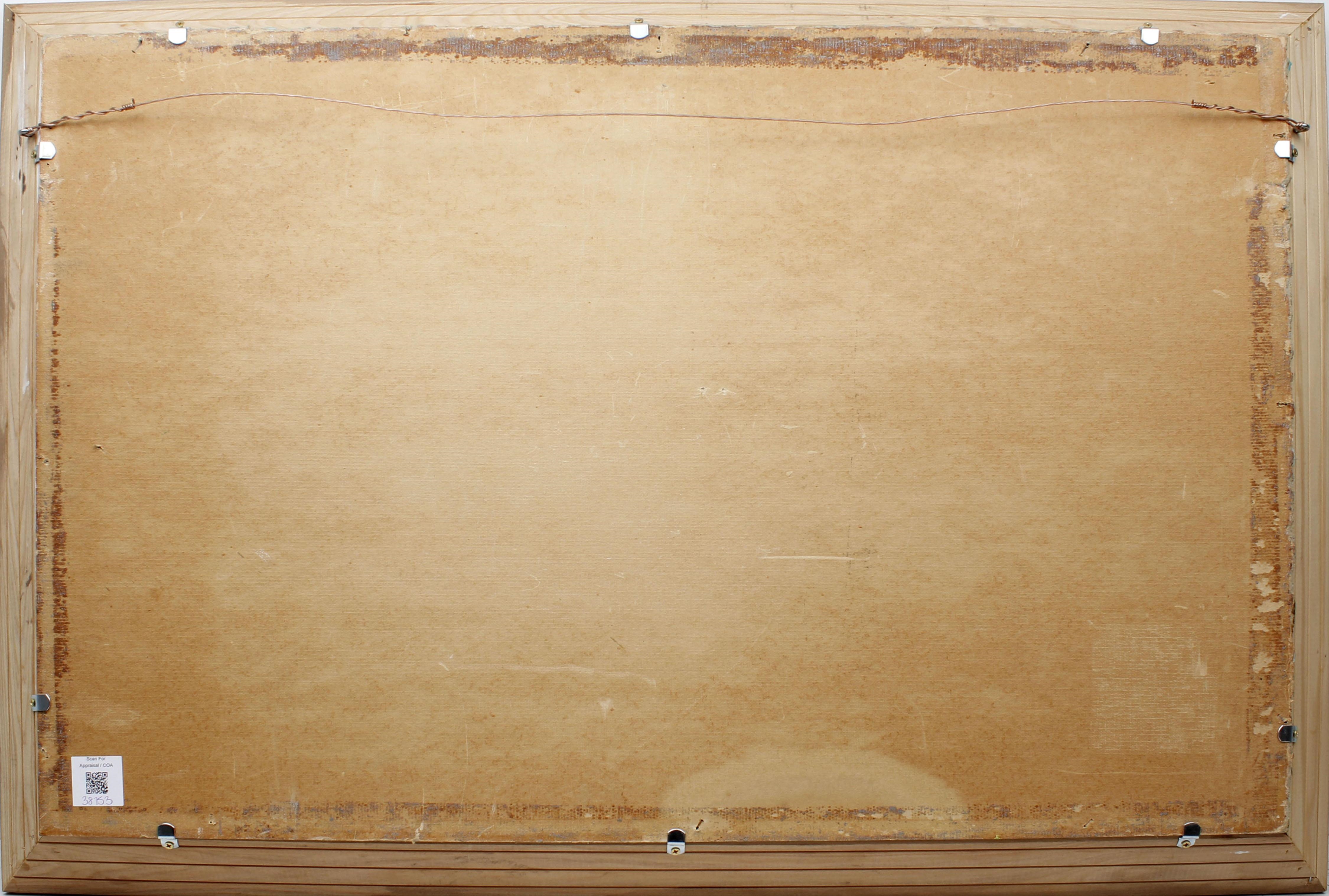 Artwork by Alfred Hair, ALFRED HAIR FLORIDA HIGHWAYMEN TEAL AFTERNOON, Made of Painting