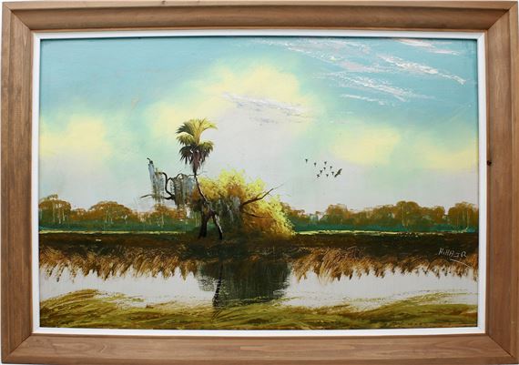 ALFRED HAIR FLORIDA HIGHWAYMEN TEAL AFTERNOON