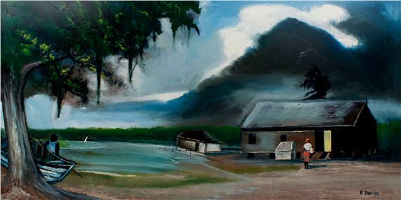 Rodney Demps | RODNEY DEMPS FLORIDA HIGHWAYMEN FISHING BOAT HOUSE ...