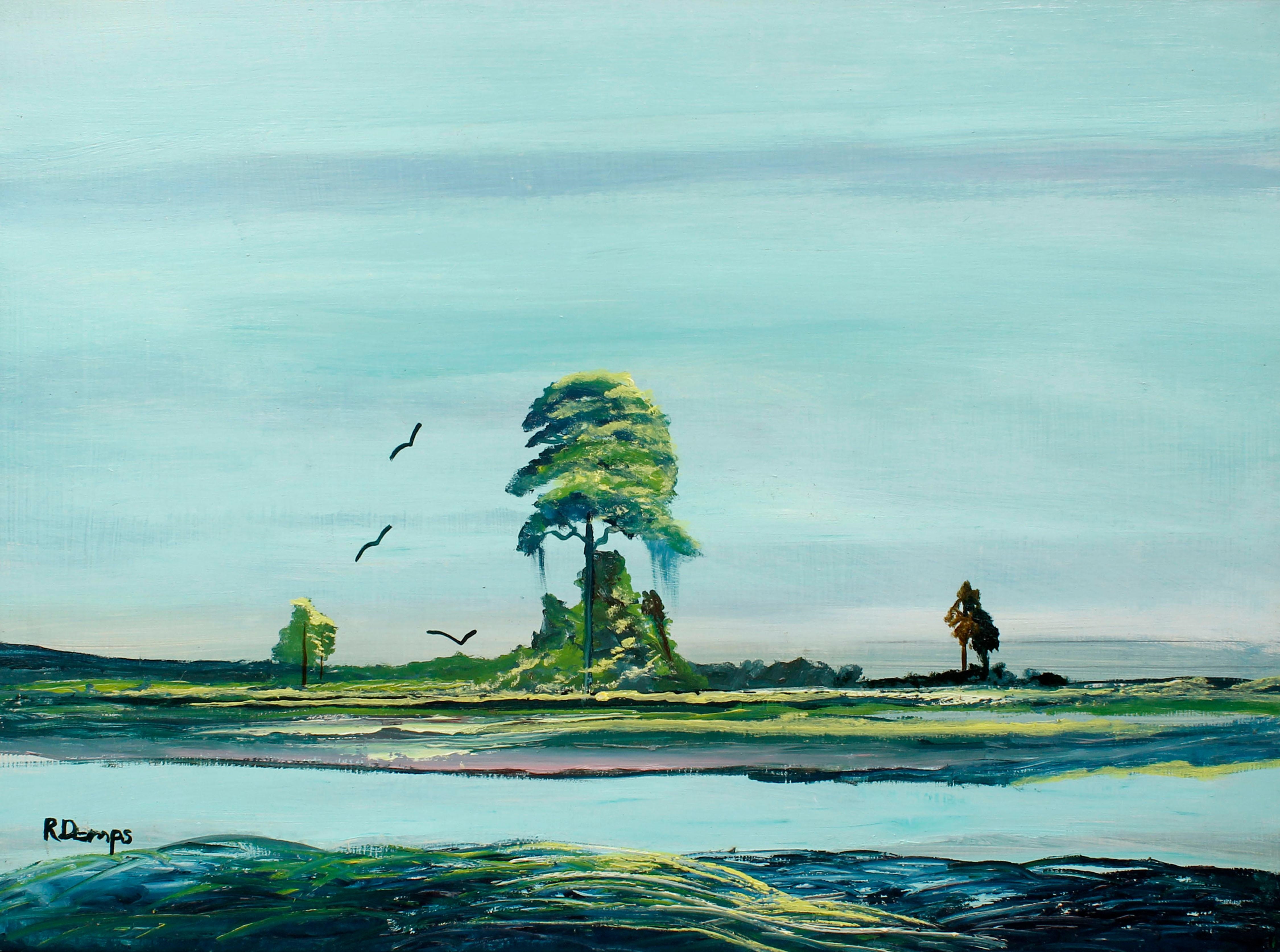 Rodney Demps | RODNEY DEMPS FLORIDA HIGHWAYMEN TEAL AFTERNOON | MutualArt