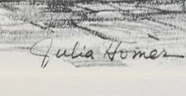 Julia Homer Wilson signature.